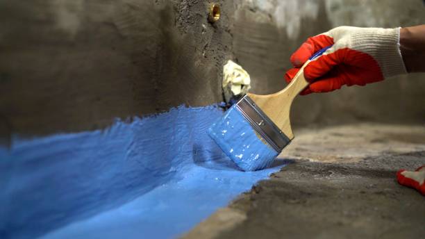 Commercial Foundation Crack Repair project at a Johnson City, NY business property by SJ Waterproofing Pros